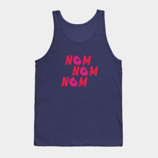 Funny Donuts NOM NOM NOM tee Tank Top